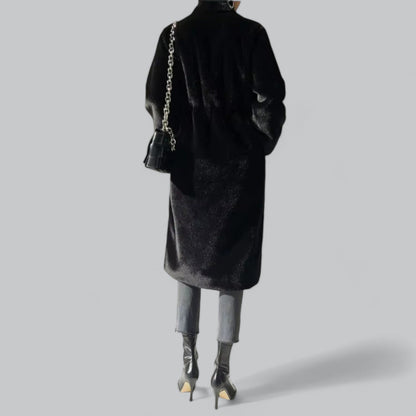 Premium Faux Fur Parka Coat for Women