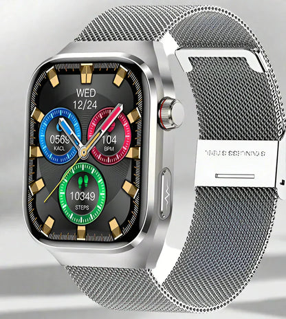 Premium Fitness Smartwatch with Heart Rate, Blood Oxygen Monitor