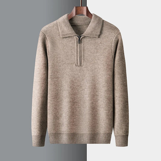 Classic Warm Wool Jumper - OutfitLondon