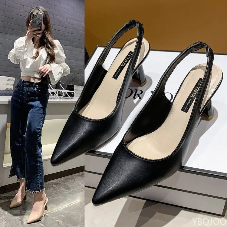 Elegant High Heel Open Toe Sandals for Women