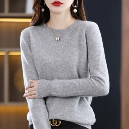 Soft Plush Cashmere Winter Pullover Sweater