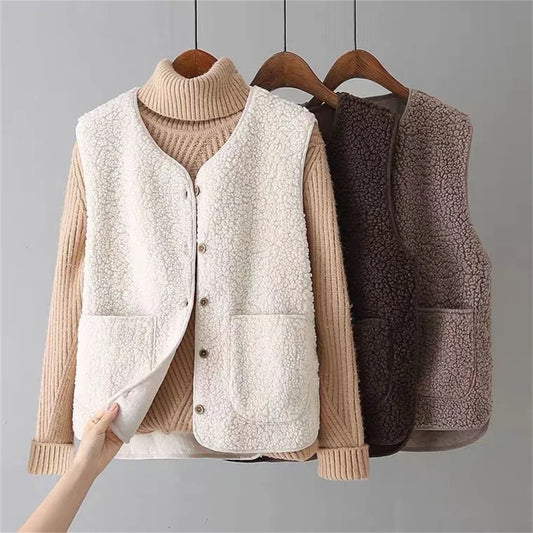 Womens Wool Vest - OutfitLondon