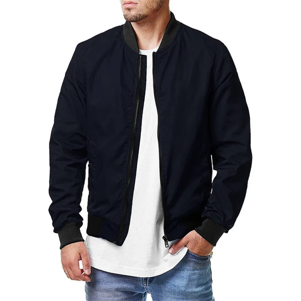 Women's Fashion Bomber Jacket Casual Outerwear