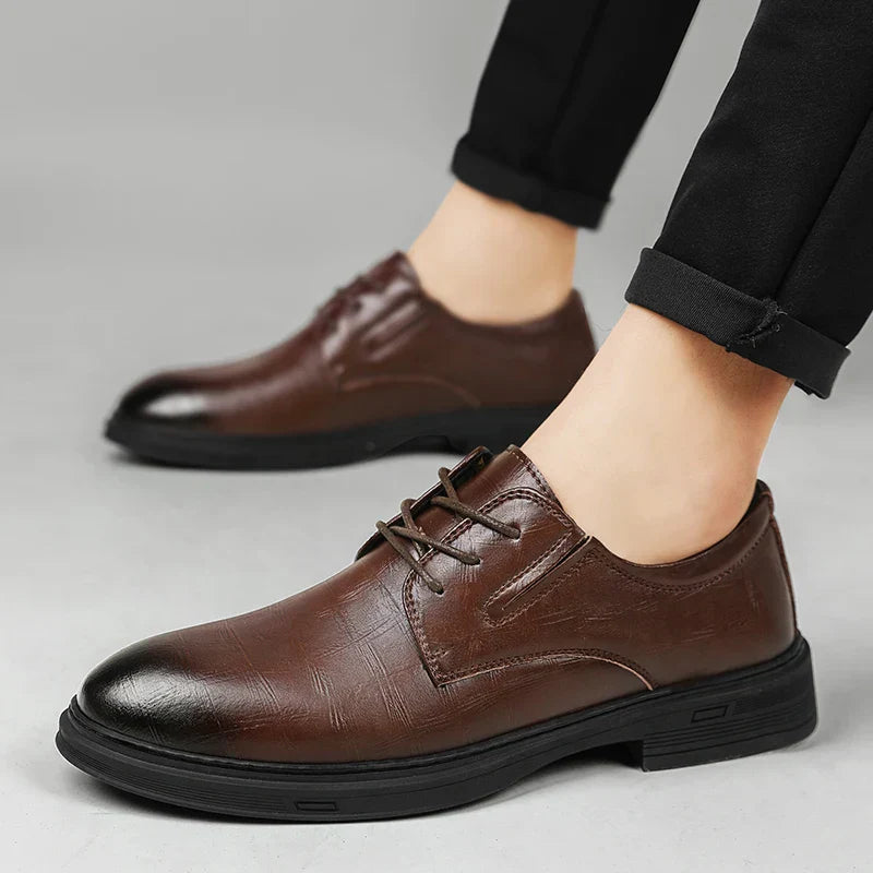 Real Leather Smart Dress Shoes