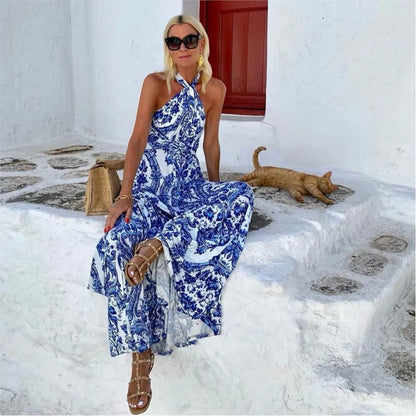 Beautiful Strapless Maxi Evening Dress