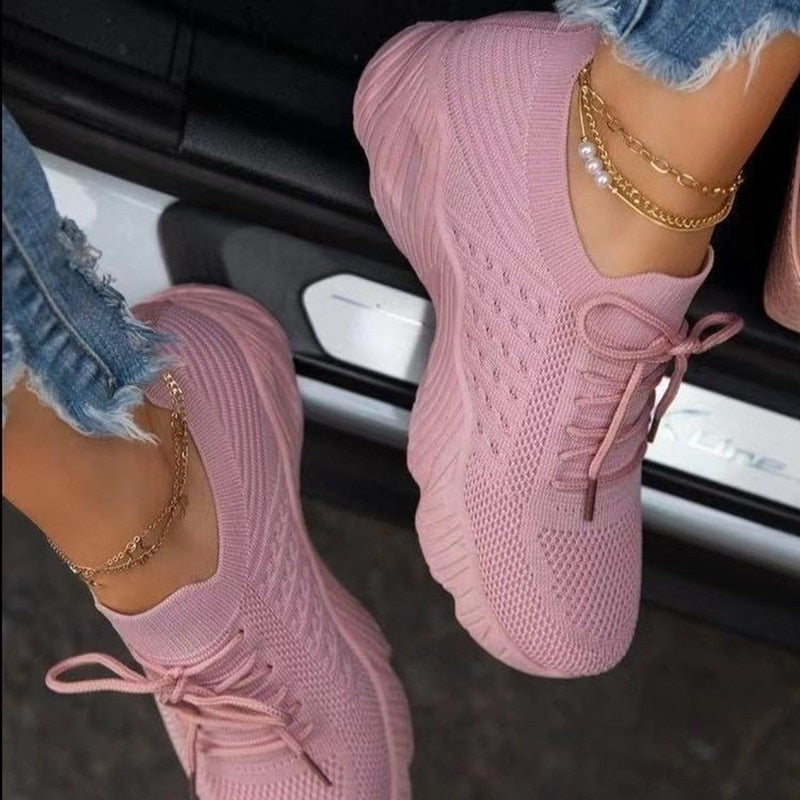 Soft Womens Supportive Sneakers - OutfitLondon
