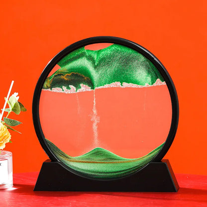 Beautiful Hourglass Timer With Colorful Sand