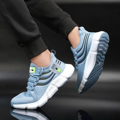 Breathable Black Running Shoes