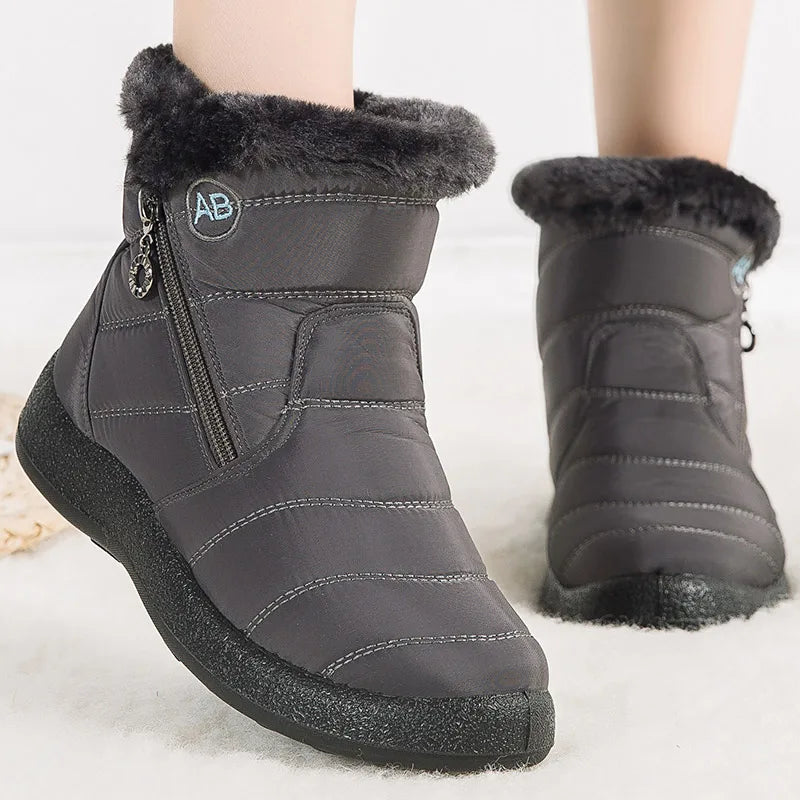 Warm Women's Winter Ankle Boots