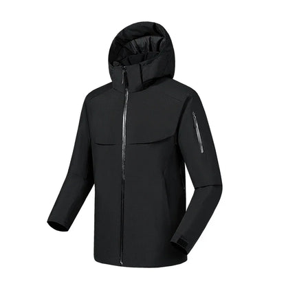 Relaxed Fit Water Resistant Hooded Jacket