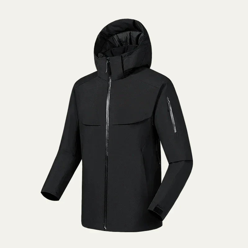 Men's Slim Fit Waterproof Hoodie Jacket