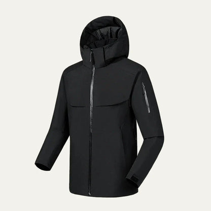 Men's Slim Fit Waterproof Hoodie Jacket