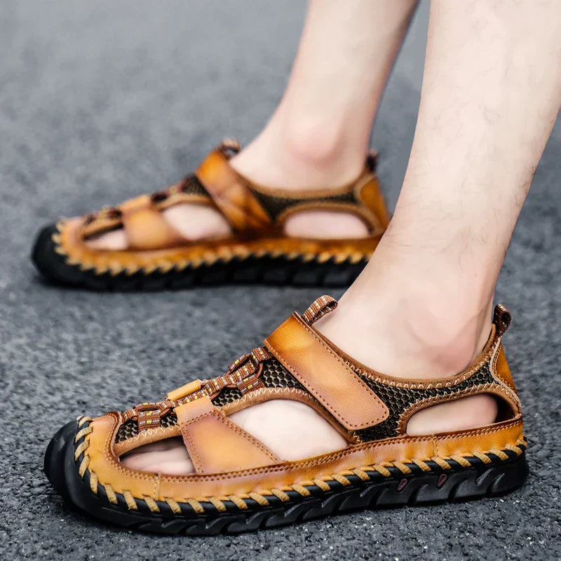 Authentic Italian Leather Flip Flops
