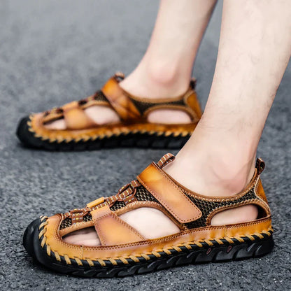Authentic Italian Leather Flip Flops
