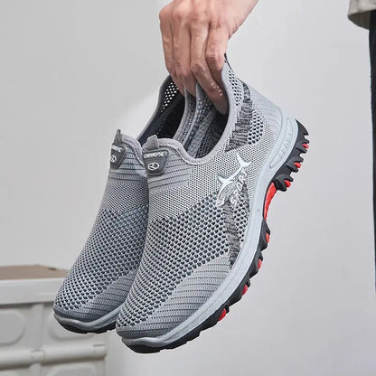 Men's Ventilated Air Sneakers – Comfort Summer Run Shoes