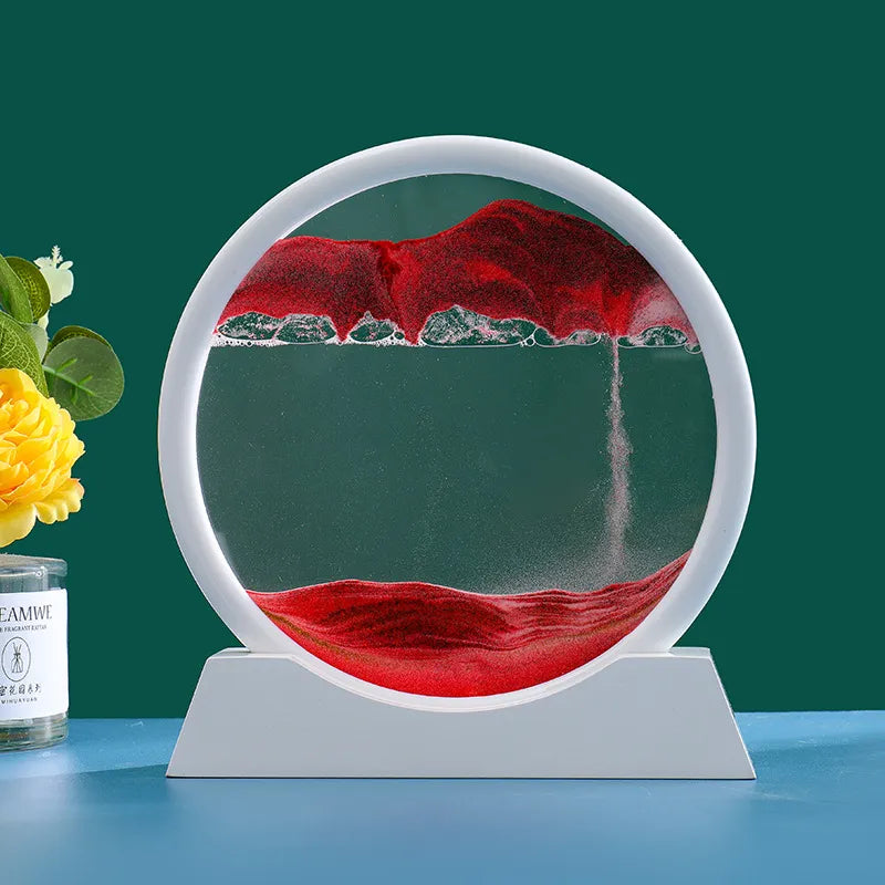 Beautiful Hourglass Timer With Colorful Sand