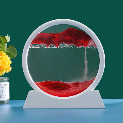 Beautiful Hourglass Timer With Colorful Sand