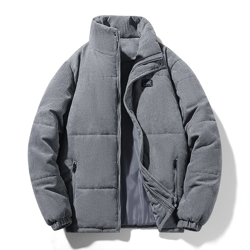 Waterproof Men's Insulated Padded Parka Jacket
