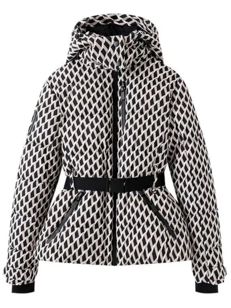 Women's Warm Waterproof Ski Jacket