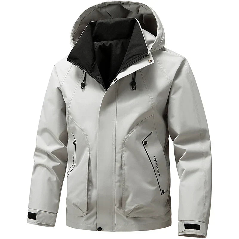 Warm Waterproof Hooded Ski Coat