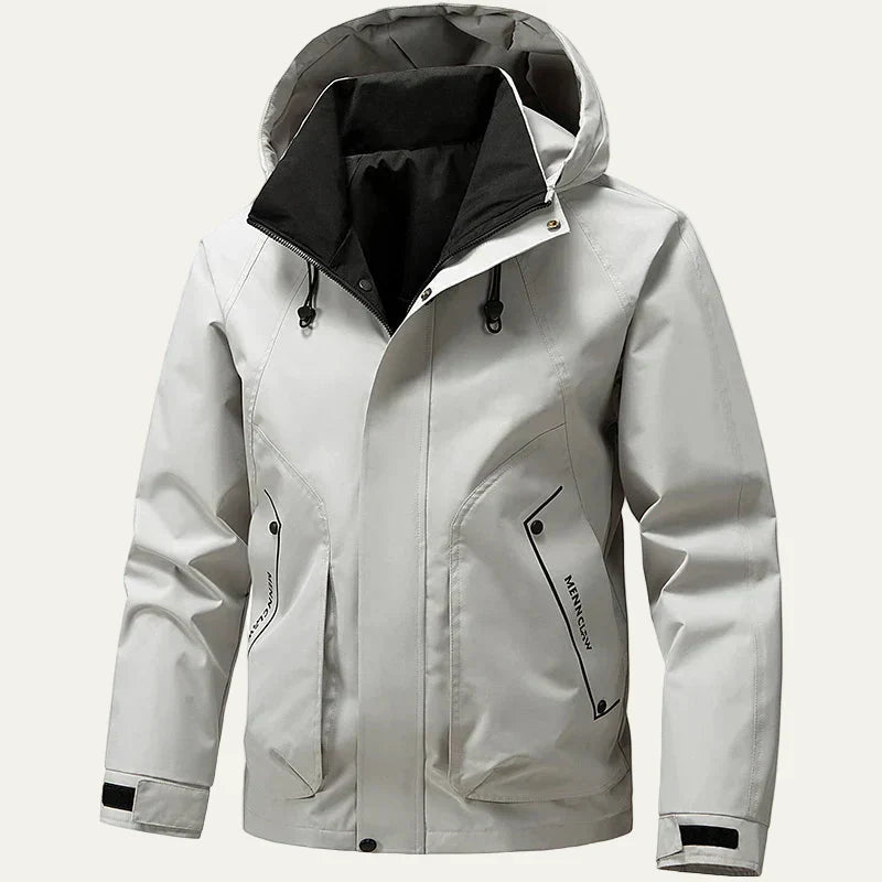 Waterproof Hooded Work Jacket for Men