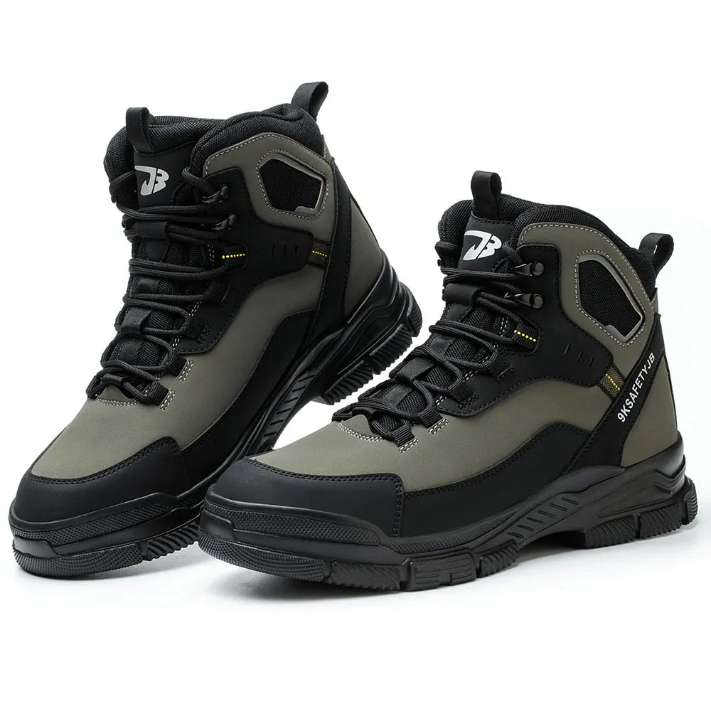 Tall Comfortable Biker Leather Boots