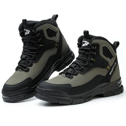 Tall Comfortable Biker Leather Boots