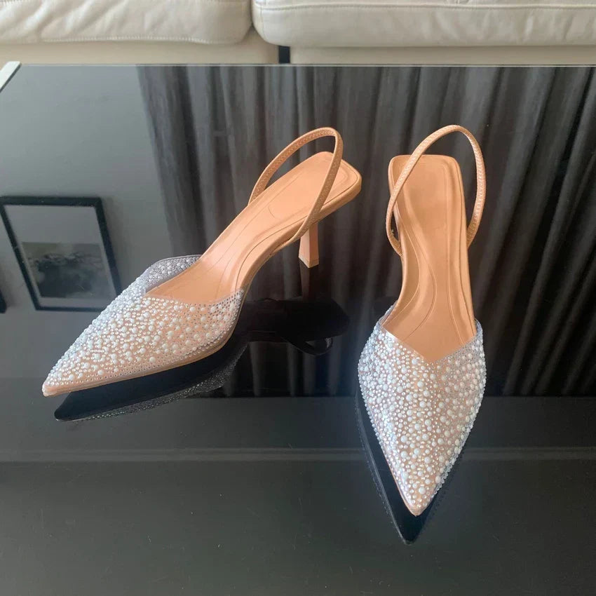 Elegant Glitter High Heels