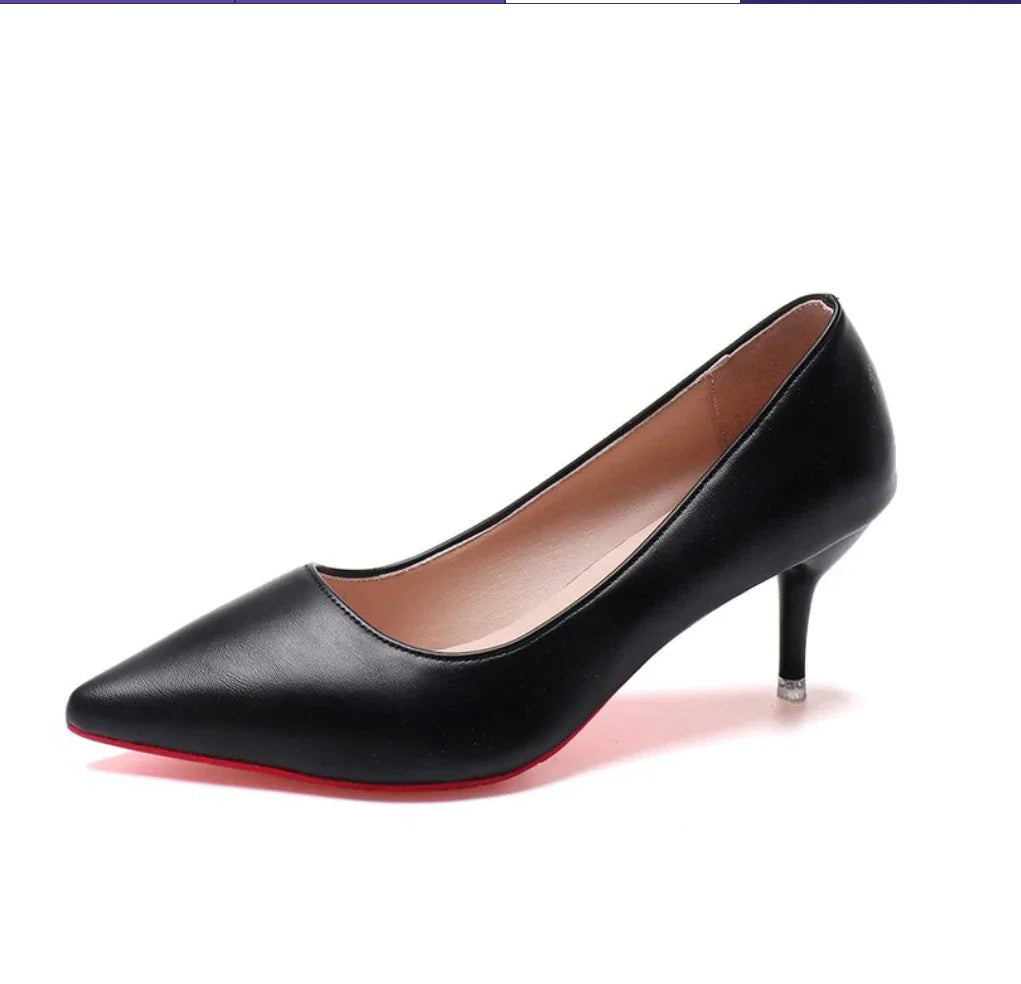 Elegant Red Stiletto Heels for Women