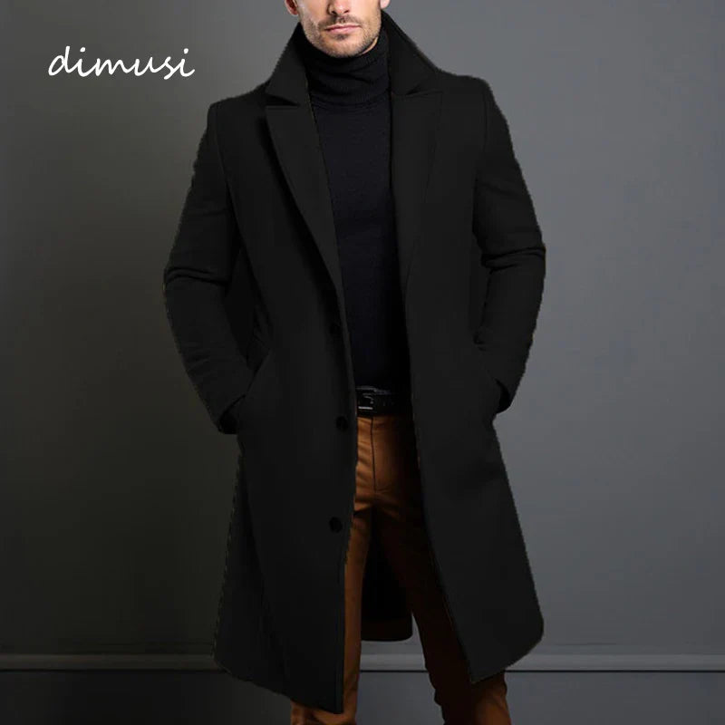 Warm Mens Thick Parka Jacket
