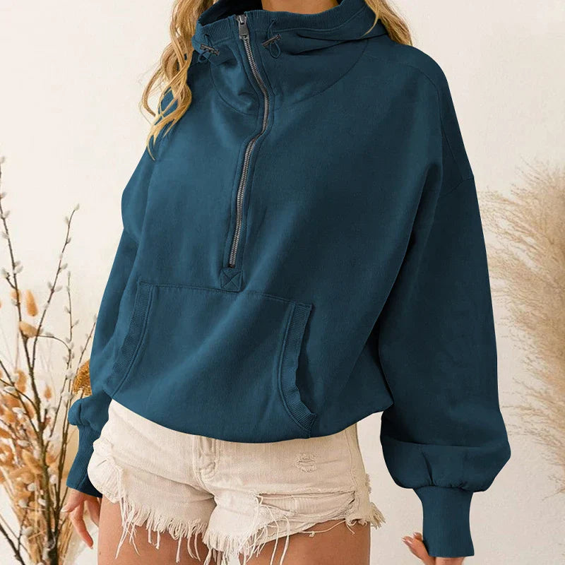 Soft Relaxed Fit Women's Hoodie Sweatshirt