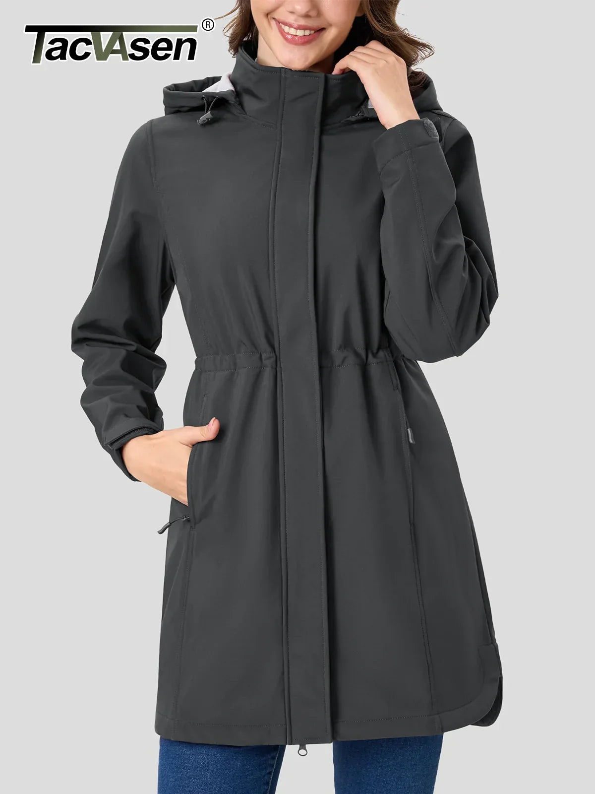 Waterproof Windproof Women's Parka Coat