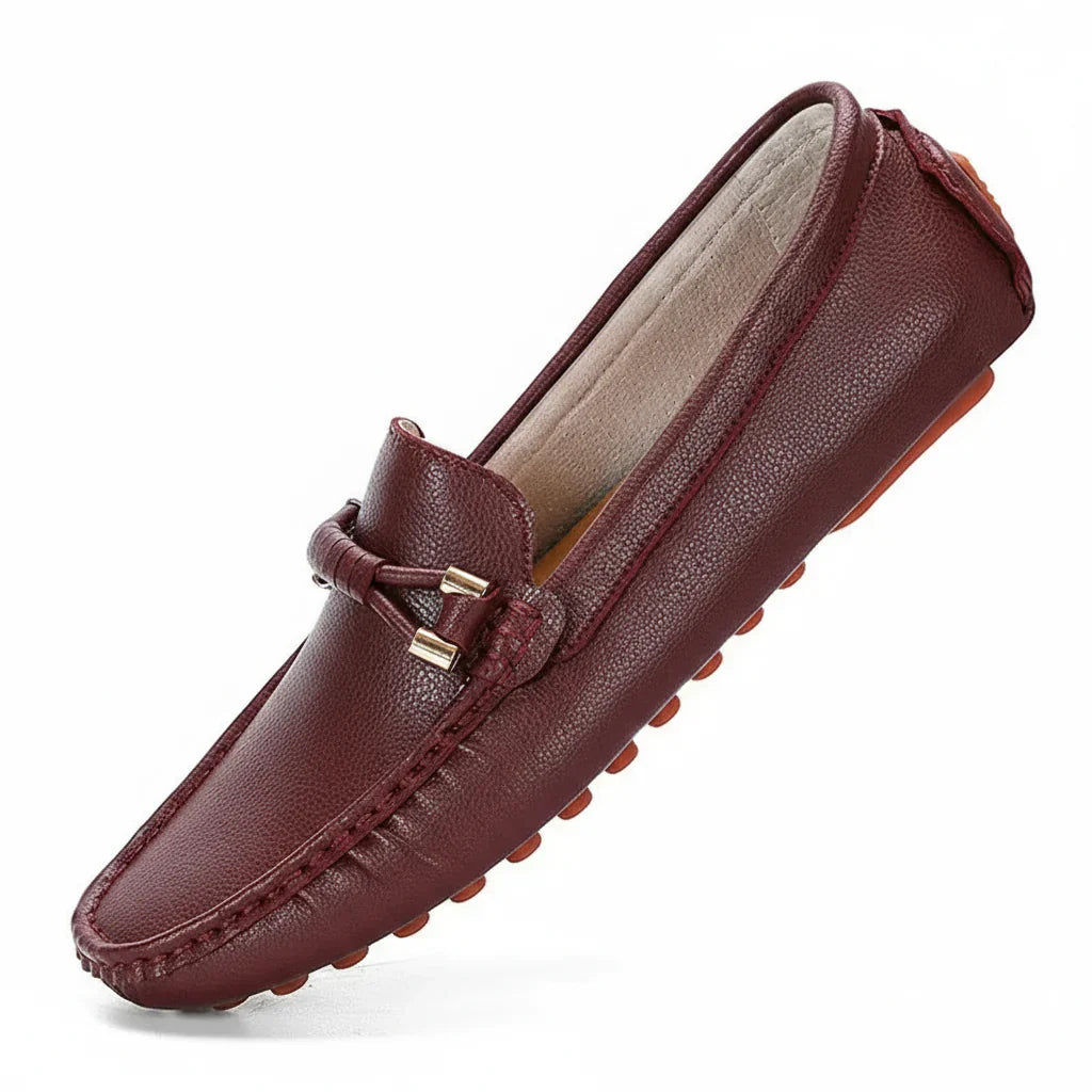 Authentic Soft Leather Loafer Shoes