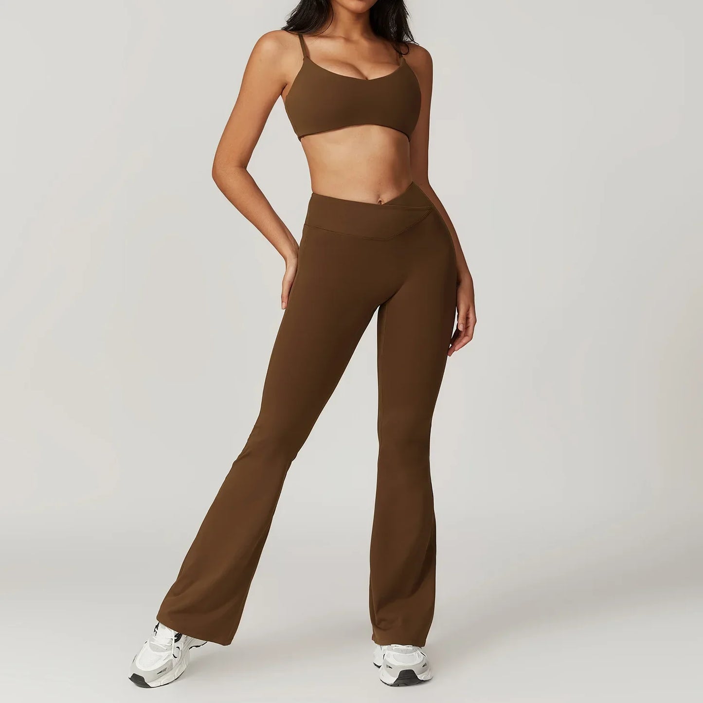 Soft Yoga Set - Sports Bra and Leggings