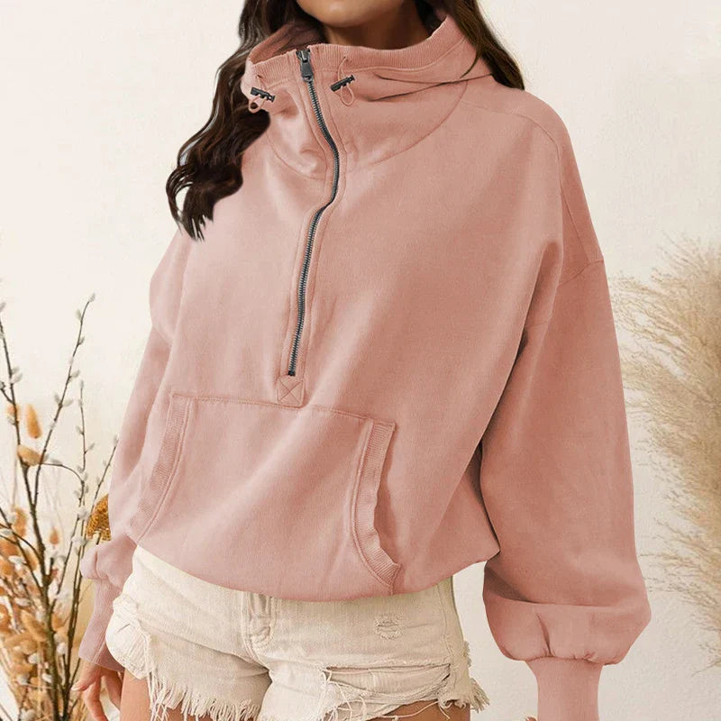 Soft Relaxed Fit Women's Hoodie Sweatshirt