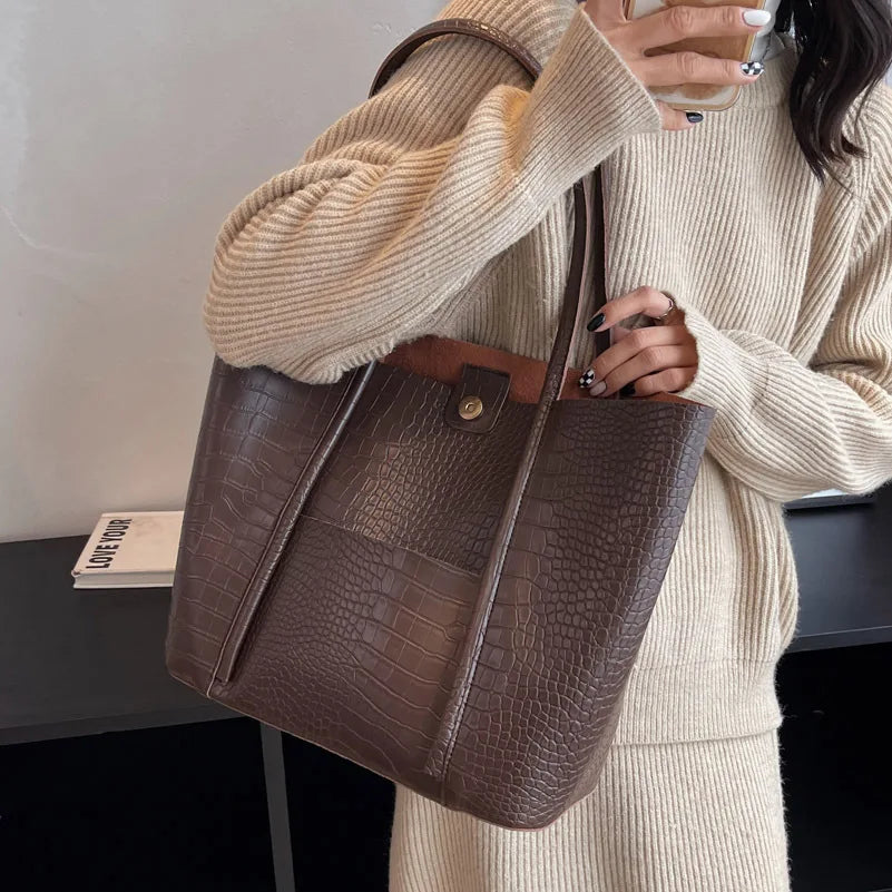 Classic Chic Large Tote Bag