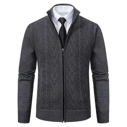 Cozy Men's Cashmere Crew Neck Sweater