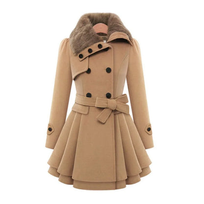 Classic Women's Slim Fit Trench Coat