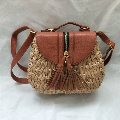 Small Stylish Woven Tote Bag