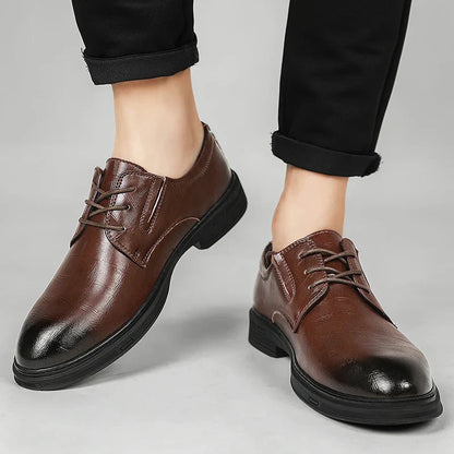 Real Leather Smart Dress Shoes