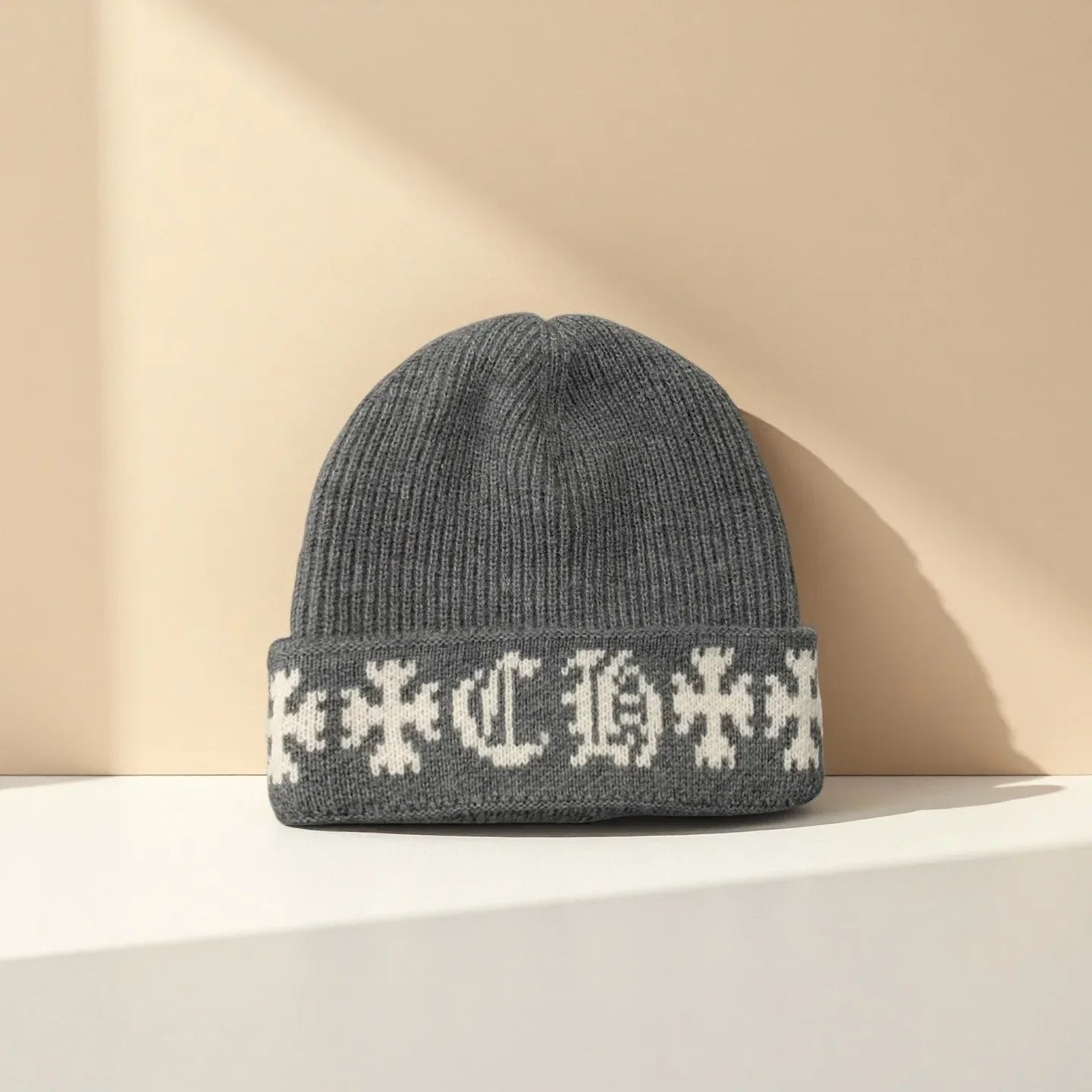 Colorful Patterned Unisex Winter Beanie Hat