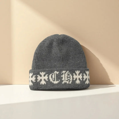 Colorful Patterned Unisex Winter Beanie Hat