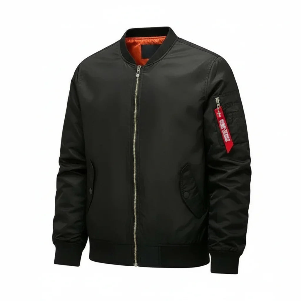 Vintage Style Men's Bomber Coat