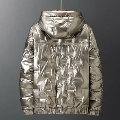 Warm Men's Puffer Short Jacket