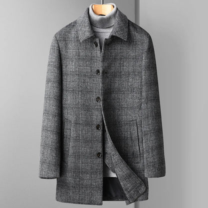 Womens Wool Trench Coat - OutfitLondon