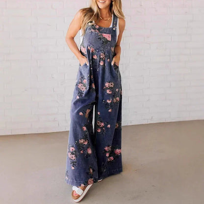 Comfortable Navy Jumpsuit for Ladies