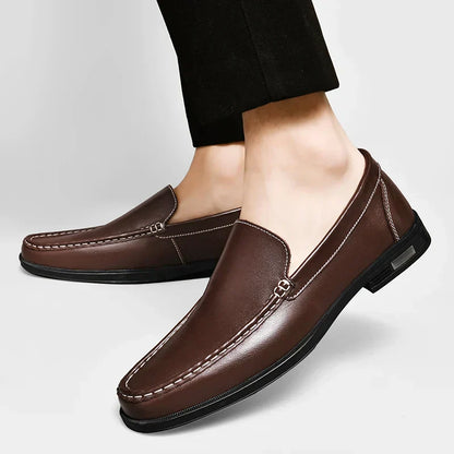 Stylish Leather Slip On Shoes for Men