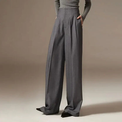 Stylish High Waisted Loose Fit Women's Pants