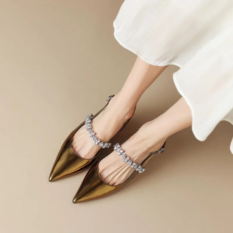 Low Heel Ankle Shoes
