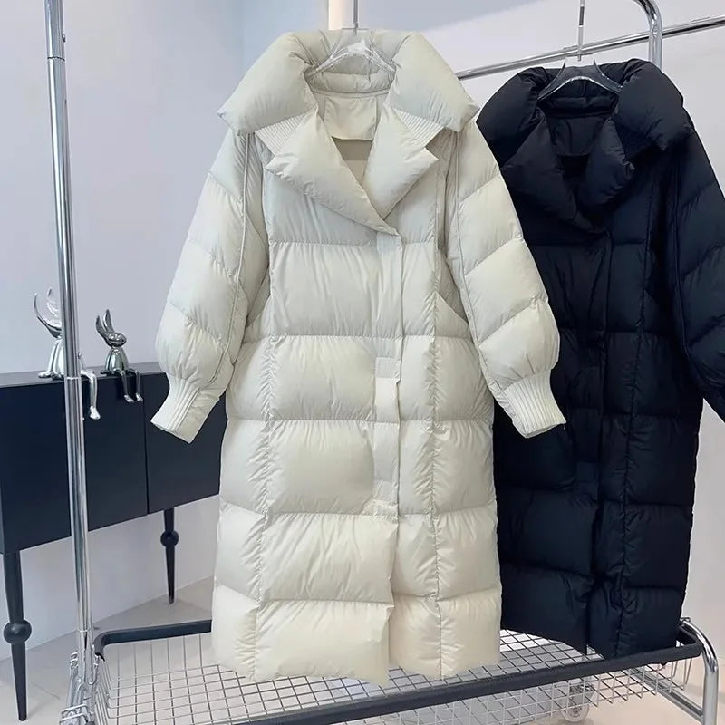Ultra Lightweight 90% Down Filled Ladies Puffer Coat
